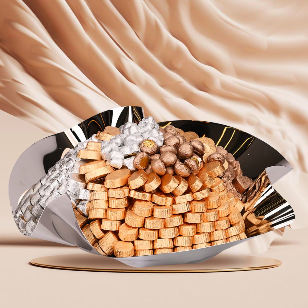 Nos pralinés aux éclats de noisettes et d’amandes